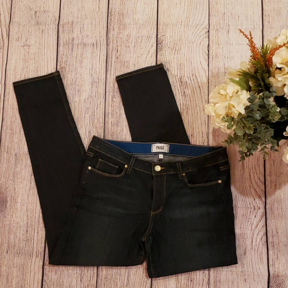 Paige Skyline Skinny Midrise Jeans, Sz 31